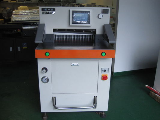 Porcellana tagliatrice di carta idraulica della carta della ghigliottina di alta precisione della tagliatrice di 490mm fornitore